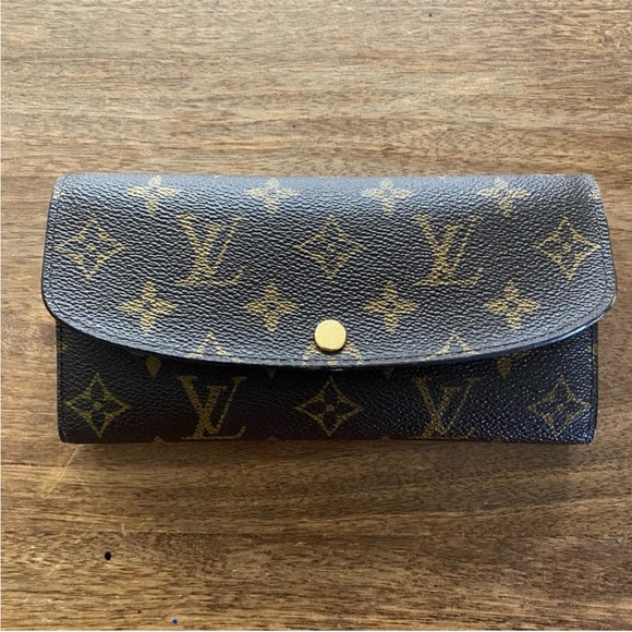 LOUIS VUITTON PINK SARAH WALLET Great condition!Brand new gold snap - Picture 4 of 10